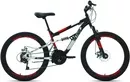 Велосипед Altair MTB FS 24 D (черный/красный, 2020) icon