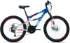 Велосипед Altair MTB FS 24 D 2022 (синий/красный) icon