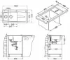 Кухонная мойка Alveus Apelles 70 (сумеречный) icon 2
