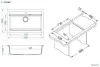 Кухонная мойка Alveus Atrox 40 (бежевый) icon 2