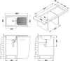 Кухонная мойка Alveus Basic 60 Leinen icon 3