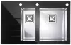 Кухонная мойка Alveus Crystalix 20 (правая, черный) icon