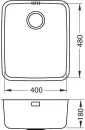 Кухонная мойка Alveus Luno 40 icon 2