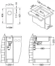 Кухонная мойка Alveus Monarch Kombino 10 U (антрацит) icon 2