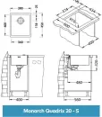 Кухонная мойка Alveus Monarch Quadrix 20 (бронзовый) icon 3