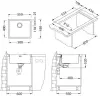 Кухонная мойка Alveus Monarch Quadrix 50 (медный) icon 2