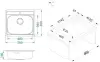Кухонная мойка Alveus More 10 F/S/U icon 2