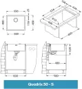 Кухонная мойка Alveus Quadrix 50 icon 3