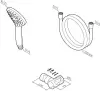 Душевой гарнитур AM.PM Gem F0119000 icon 3