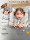 Стульчик для кормления Amarobaby Allure (серый) icon 7