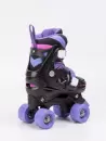 Роликовые коньки Amarobaby Dream AB23-35DR/092206-33 (р.33-36, черный/фиолетовый/розовый) icon 4