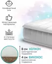 Матрас Amarobaby Ecco Sleep 59x119х12 icon 3