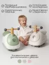 Каталка детская Amarobaby Enjoy AB24-7NJ/0012 (белый/коричневый) icon 10