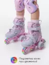 Роликовые коньки Amarobaby Glide AB23-35TN/2206-25 (р.25-28, фиолетовый/розовый) icon 11