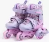 Роликовые коньки Amarobaby Glide AB23-35TN/2206-25 (р.25-28, фиолетовый/розовый) icon 7