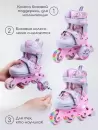 Роликовые коньки Amarobaby Glide AB23-35TN/2206-25 (р.25-28, фиолетовый/розовый) icon 9
