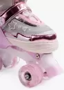 Роликовые коньки Amarobaby Glory AB24-35GL/0306-26 (р.26-29, бежевый/розовый) icon 5