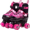 Роликовые коньки Amarobaby Glory AB24-35GL/0925-26 (р.26-29, черный/фуксия) icon
