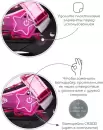 Роликовые коньки Amarobaby Glory AB24-35GL/0925-26 (р.26-29, черный/фуксия) icon 10