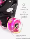 Роликовые коньки Amarobaby Glory AB24-35GL/0925-26 (р.26-29, черный/фуксия) icon 6