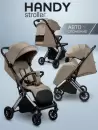 Детская прогулочная коляска Amarobaby Handy / AB25-10HANDY/0330 (бежевый/серебряный) icon 5