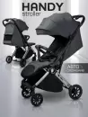 Детская прогулочная коляска Amarobaby Handy / AB25-10HANDY/1130 (серый/серебряный) icon 9