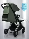 Детская прогулочная коляска Amarobaby Handy / AB25-10HANDY/1330 (зеленый/серебряный) icon 11