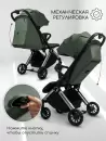 Детская прогулочная коляска Amarobaby Handy / AB25-10HANDY/1330 (зеленый/серебряный) icon 4