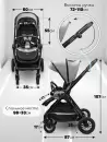 Детская прогулочная коляска Amarobaby Somnium (серый) icon 3
