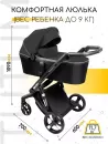 Универсальная коляска Amarobaby Tutum 2 в 1 / AB22-10TUTUM/09 (черный) icon 11