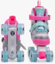 Роликовые коньки Amarobaby Wow AB24-35WOW/1906-26 (р.26-29, розовый/голубой) icon 2