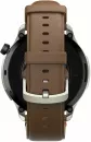 Умные часы Amazfit GTR 4 (серебристый, с коричневым кожаным ремешком) фото 5