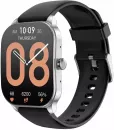 Умные часы Amazfit Pop 3S (серебристый, с силиконовым ремешком) icon