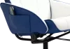 Массажное кресло Angioletto Barone Blu Bianco фото 3