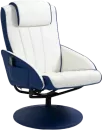 Массажное кресло Angioletto Barone Blu Bianco фото 4