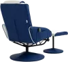 Массажное кресло Angioletto Barone Blu Bianco фото 5