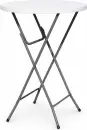 Кемпинговый стол Angioletto складной круглый 80x110 см (белый) icon