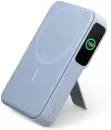 Портативное зарядное устройство Anker MagGo Power Bank Qi2 (10K) A1654 (голубой) icon