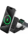 Беспроводное зарядное Anker MagGo Wireless Charging Station Foldable 3-in-1 B2557 25W (черный) фото 2