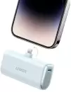Портативное зарядное устройство Anker Nano 12W Built-In Lightning A1645 (голубой) icon 2