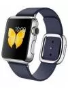 Умные часы Apple Watch 38mm Stainless Steel with Blue Modern Buckle (MJ332) icon