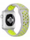 Умные часы Apple Watch Nike+ 38mm Silver with Flat Silver/Volt Nike Band (MNYP2) фото 2