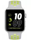 Умные часы Apple Watch Nike+ 38mm Silver with Flat Silver/Volt Nike Band (MNYP2) фото 3