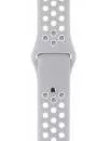 Умные часы Apple Watch Nike+ 38mm Silver with Flat Silver/White Nike Band (MNNQ2) фото 3