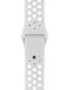 Умные часы Apple Watch Nike+ 38mm Silver with White Nike Sport Band (MQ172) фото 3