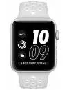 Умные часы Apple Watch Nike+ 42mm Silver with White Nike Sport Band (MQ192) фото 2