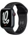 Умные часы Apple Watch Nike Series 7 LTE 41 мм (темная ночь/черный спортивный) icon
