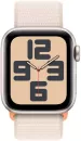 Умные часы Apple Watch SE 2023 40 мм (алюминиевый корпус, звездный свет/звездный свет, нейлоновый ремешок) фото 2