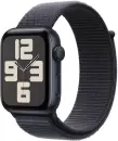 Умные часы Apple Watch SE 2 44 мм (алюминиевый корпус, полуночный/полуночный, нейлоновый ремешок) icon