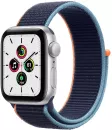 Умные часы Apple Watch SE 40 мм (алюминий серебристый/синий нейлон) icon